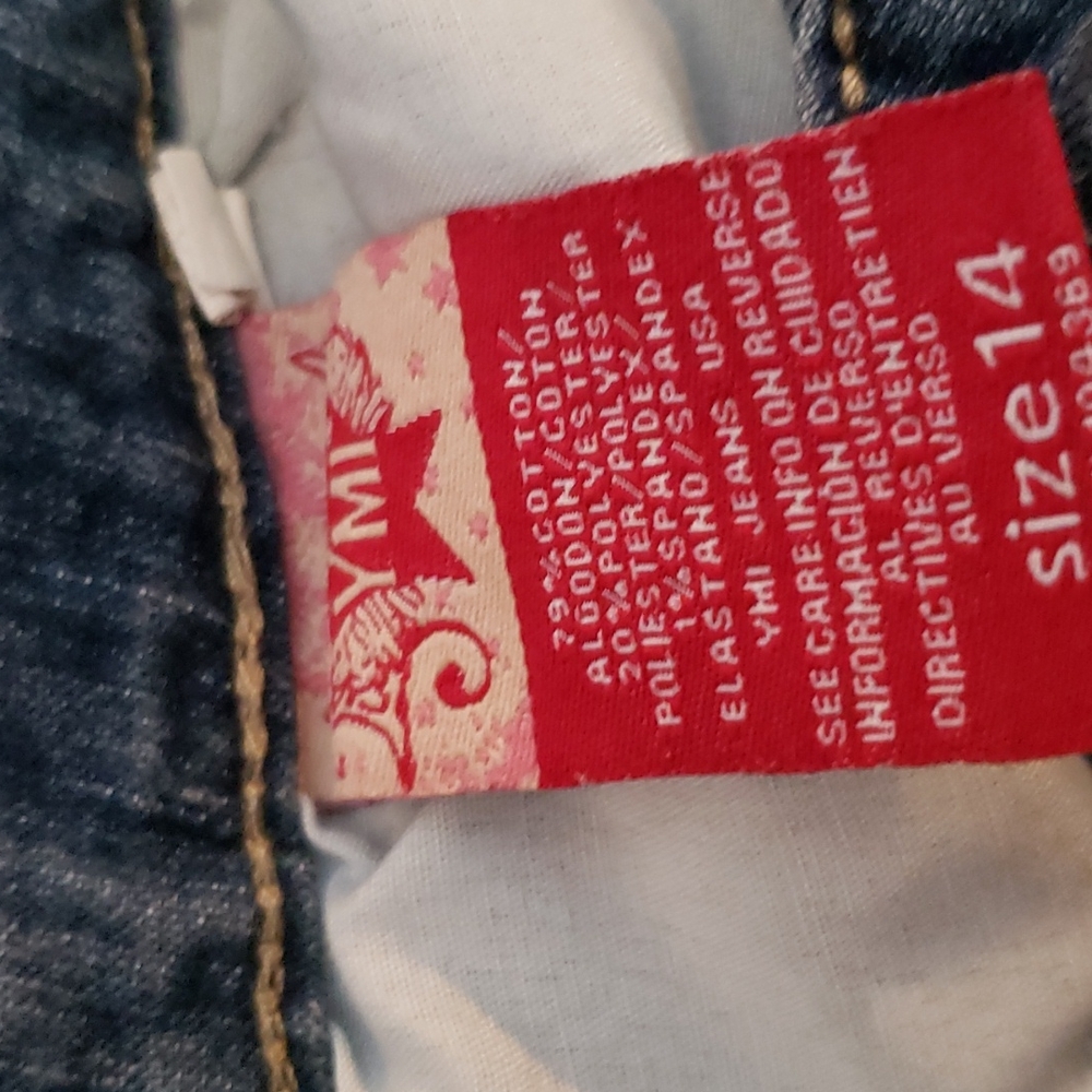 YMI jean shorts no button (0269) - Picture 4 of 4